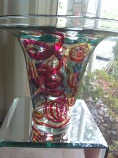 Anthony Corradetti Blown Glass Vase Masterpiece  