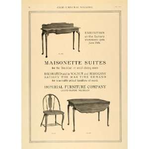  1918 Ad Maisonette Suites Imperial Furniture Company 