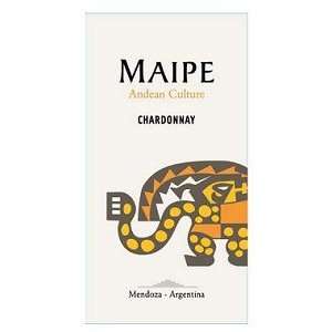  Maipe Chardonnay 2009 750ML Grocery & Gourmet Food
