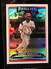 2011 TOPPS CHROME JIMMY ROLLINS ATOMIC REFRACTOR SP 52 225 PHILLIES 