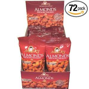 Madi Ks Hickory Smoked Almonds, 1.5 Ounce (Pack of 72)  