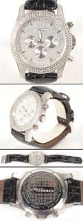 Used Joe Rodeo JoJino Diamond Watch IJ 1121 Black Band 0.25ct  