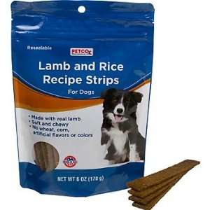   Lamb & Rice Strips Dog Treats