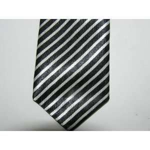 black silver skinny tie necktie holiday 
