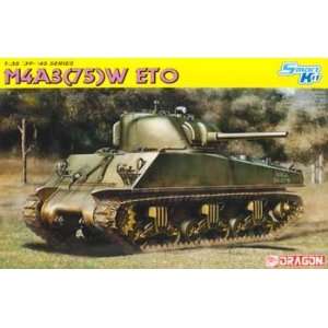  Dragon 1/35 M4A3(75)W ETO Smart Kit Toys & Games