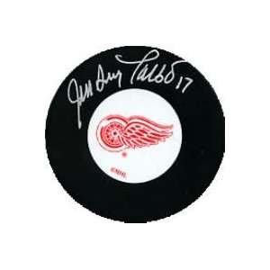  Jean Guy Talbot Autographed Puck   )