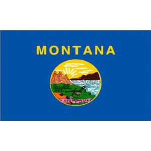  3x5 ft Montana Flag Patio, Lawn & Garden