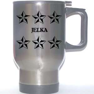  Personal Name Gift   JELKA Stainless Steel Mug (black 