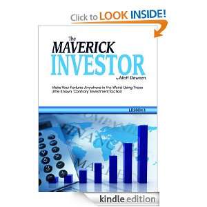 The Maverick Investor Investing in hobbies & interests Matt Dawson 