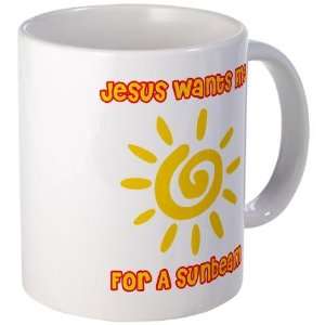  Jesus Wants Me For A Sunbeam Jesus Mug by  