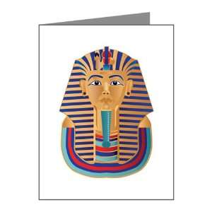    Note Cards (20 Pack) Egyptian Pharaoh King Tut 