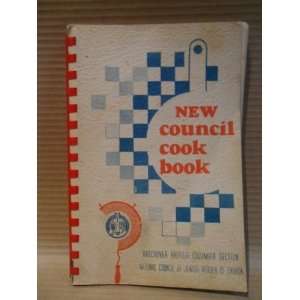 New Council Cook Book National Council of Jewish Women of Canada 