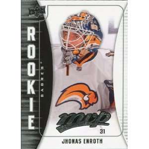  2009/10 Upper Deck MVP #315 Jhonas Enroth RC Sports Collectibles