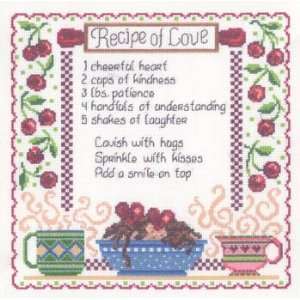  Recipe of Love   Cross Stitch Pattern Arts, Crafts 