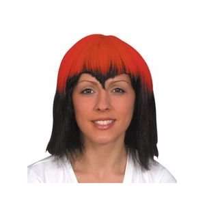  Pams Zena Wig With Red Section Toys & Games