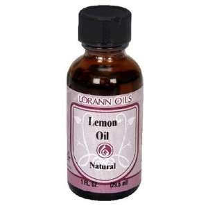 LorAnn Natural Flavoring Oils, Natural Lemon Oil, 1 oz Bottles, 4 ct 