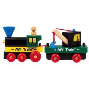  My Train Engine and Crane Car Toys & Games
