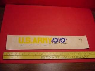 Vintage National Decal US ARMY CESSNA L 19 7890 #2  