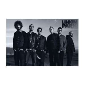 LINKIN PARK B/w Group Music Poster 