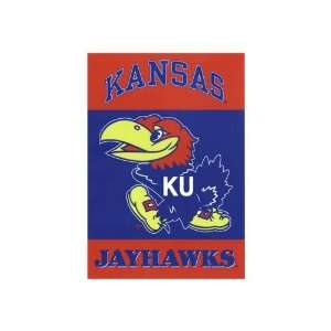  Kansas Jayhawks 28 x 40 Two Sided Banner Flag Kitchen 