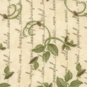    Quilting Fabric Northern Solitude Tan Leaves Arts, Crafts & Sewing