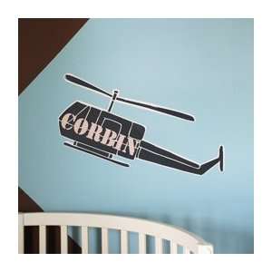  Army Helicopter Personalized Wall Decal