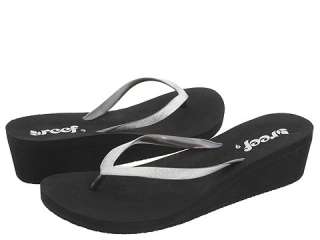 REEF KRYSTAL STAR WOMENS THONG WEDGE SHOES ALL SIZES  