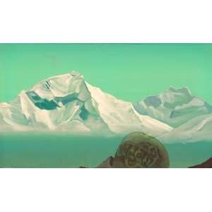   Nicholas Roerich   24 x 14 inches   Path to Kailas 