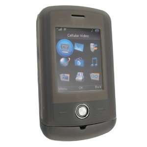  Silicone Skin Case for LG Shine CU720, Smoke Cell Phones 