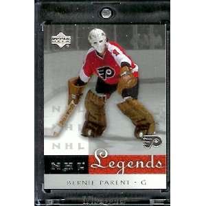 com 2001 /02 Upper Deck NHL Legends Hockey # 54 Bernie Parent Flyers 