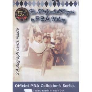  2009 PBA 50th Anniversary Trading Cards Box   11 Cards 