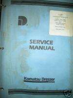 Service Manual Komatsu Dresser Hydrostatic Transmission  