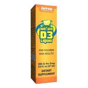  Jarrow Formulas Yum Yum D3 Liquid, 200 IU Per Drop Size 0 