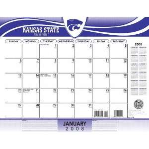  Kansas State Wildcats 2008 Desk Calendar Sports 