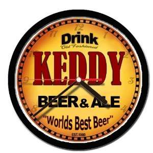  KEDDY beer and ale cerveza wall clock 