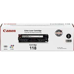  Genuine Canon CRG118BK (2662B001AA) Black Toner Cartridge 