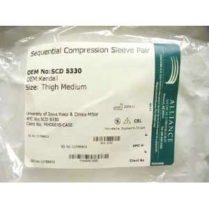 Kendall SCD 5330 Sequential Compression Thigh Sleeve Garment Medium 