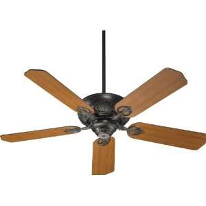 Quorum Chateaux Energy Star 52 5 Blade Ceiling Fan Oiled Bronze 78525 