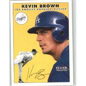  2000 Fleer Tradition #115 Kevin Brown   Los Angeles 