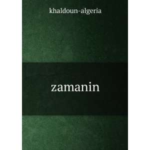 zamanin khaldoun algeria Books