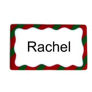  Rachel Personalize Christmas Name Plate 
