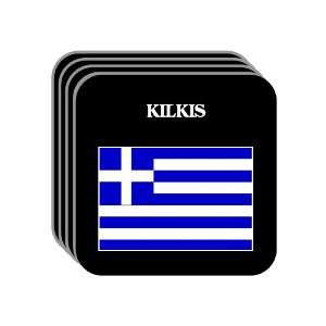Greece   KILKIS Set of 4 Mini Mousepad Coasters