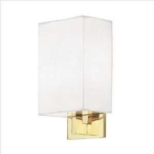  Lamda ADA Wall Sconce with White Shade Bulb Type 