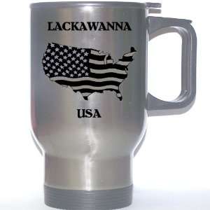 US Flag   Lackawanna, New York (NY) Stainless Steel Mug 