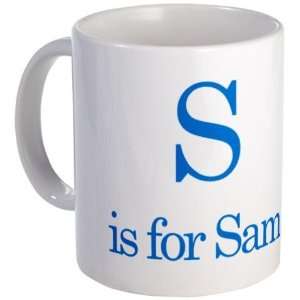  S is for Sam Funny Mug by 