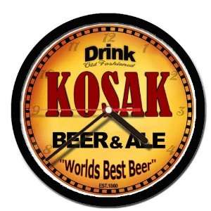  KOSAK beer and ale cerveza wall clock 