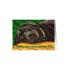  Funny Birthday ~ 55 Years Old ~ Labrador Dog Card Toys 