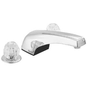 ProFlo PFLL5002A Chrome Double Handle Roman Tub Filler Faucet with 