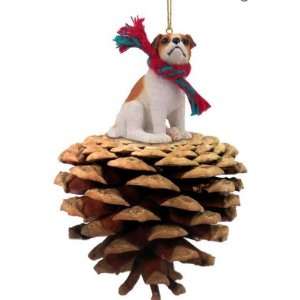   Jack Russell Terrier Real Pinecone Dog Christmas Ornament Home