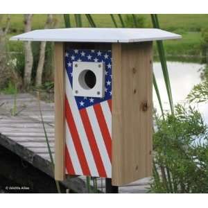    Bluebird Convertible Bird House American Flag
